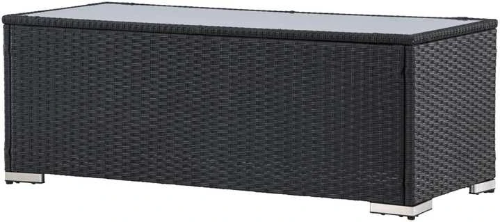 Venture Design Sofos stalas, Londonas, 120x50 cm, Juodas