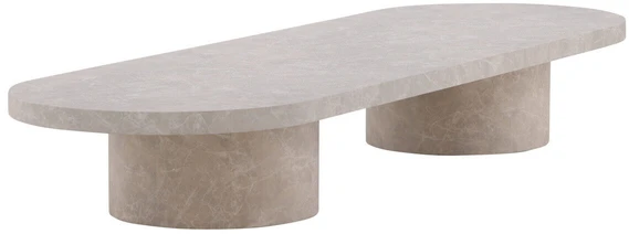 Venture Design Sofos stalas, Narvik, 190x60 cm, Bėžinis