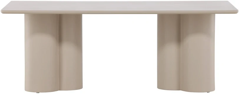 Venture Design Sofos stalas, Olivia, 120x60 cm, Bėžis