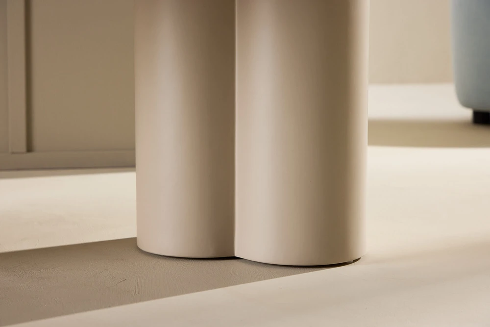 Venture Design Sofos stalas, Olivia, 120x60 cm, Bėžis