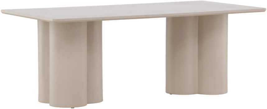 Venture Design Sofos stalas, Olivia, 120x60 cm, Bežis