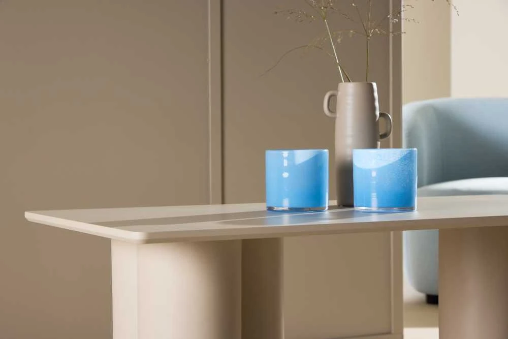 Venture Design Sofos stalas, Olivia, 120x60 cm, Bežis