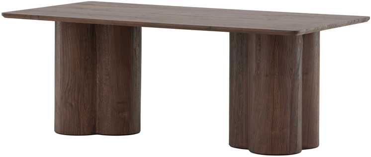 Venture Design Sofos stalas, Olivia, 60x120 cm, Mocca