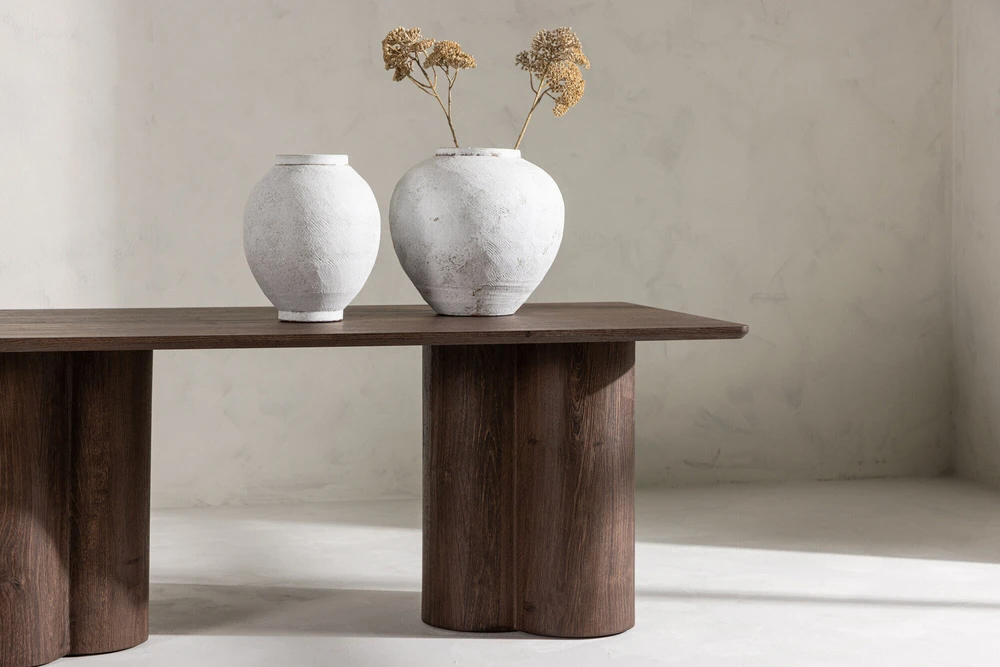 Venture Design Sofos stalas, Olivia, 60x120 cm, Mocca