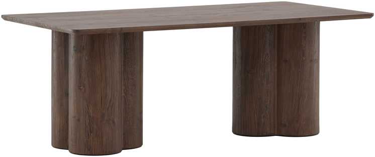 Venture Design Sofos stalas, Olivia, 60x120 cm, Mocca