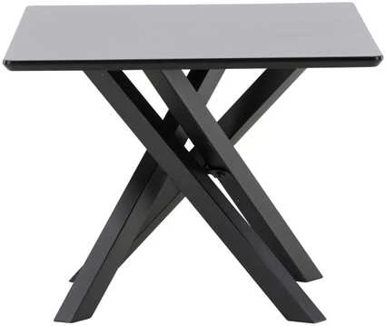 Venture Design Sofos stalas, Piazza, 60x100 cm, Juodas