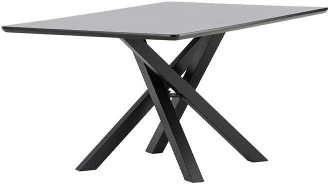 Venture Design Sofos stalas, Piazza, 60x100 cm, Juodas