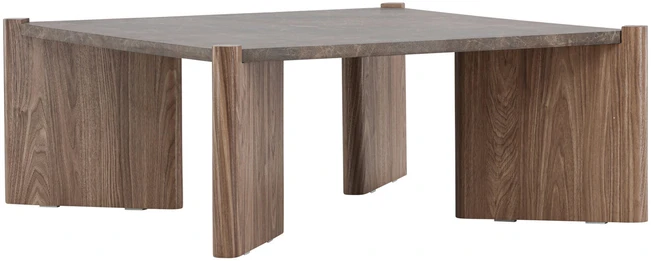 Venture Design Sofos stalas, Rogaland, 100x100x40 cm, Ruda