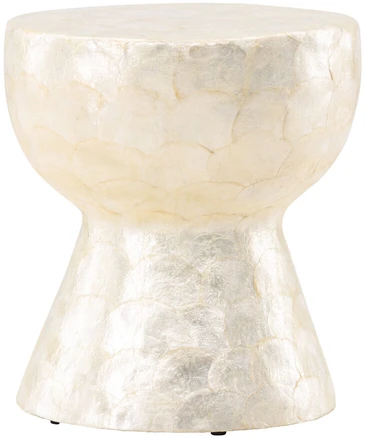 Venture Design Sofos stalas, Sandön, ⌀40 cm, Bėžio spalva