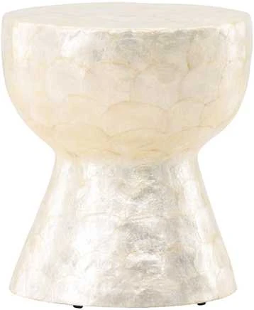 Venture Design Sofos stalas, Sandön, ⌀40 cm, Beždžio spalva