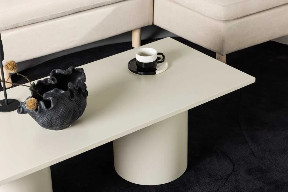 Venture Design Sofos stalas, Sandvika, 120x50 cm, Bežis