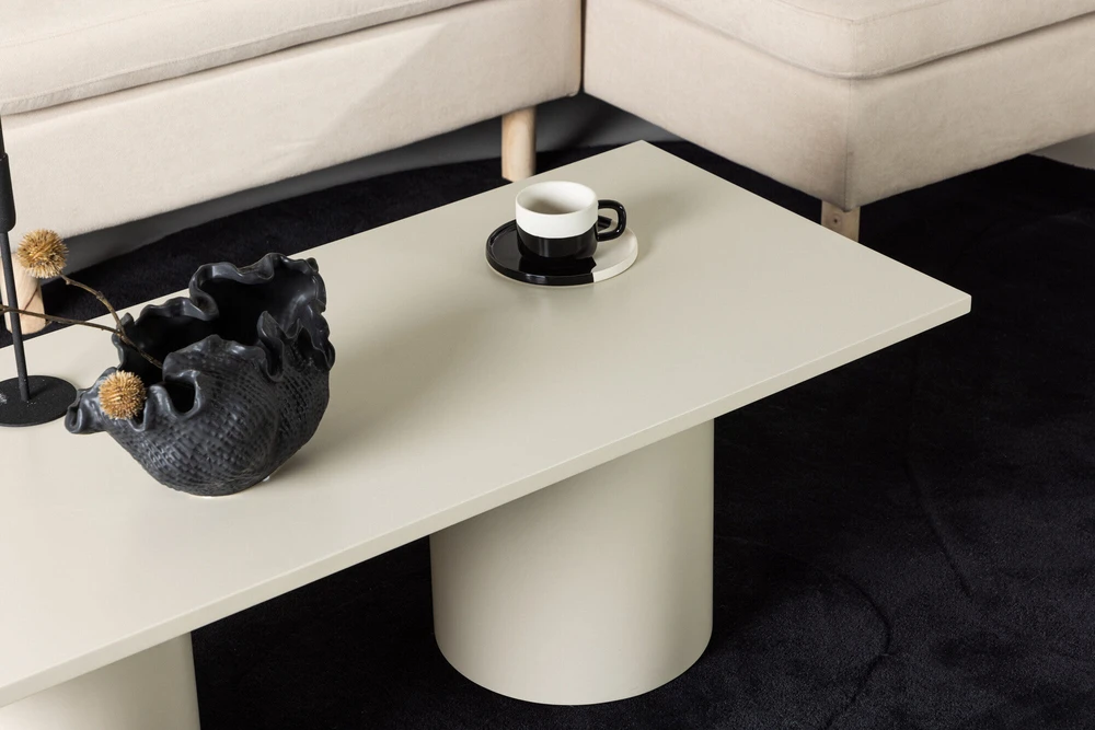 Venture Design Sofos stalas, Sandvika, 120x50 cm, Bėžis