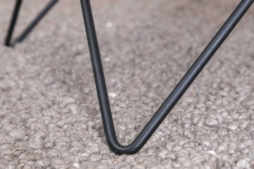 Venture Design Sofos stalas, Tristar, 80x80x50 cm, Juoda/Pilka