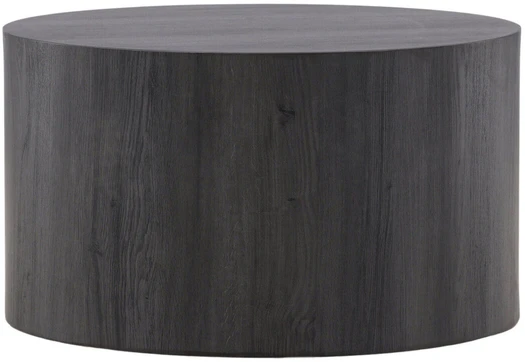 Venture Design Sofos stalas, York, ⌀80 cm, Juodas