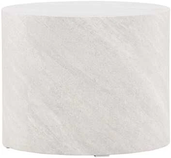 Venture Design Sofos stalas, York apvalus, ⌀50 cm, Pilka