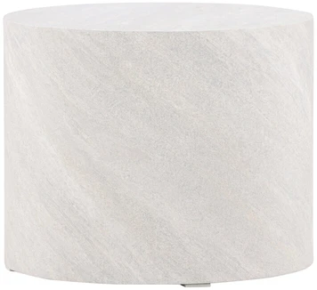 Venture Design Sofos stalas, York apvalus, ⌀50 cm, Pilka
