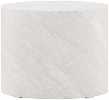 Venture Design Sofos stalas, York apvalus, ⌀50 cm, Pilka