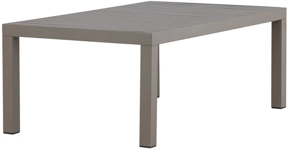 Venture Design Sofos staliukas Copacabana 70x120 cm rudas aliuminis