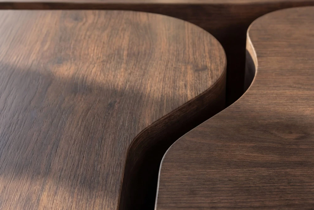 Venture Design Sofos staliukas Nordland, MDF, mokka