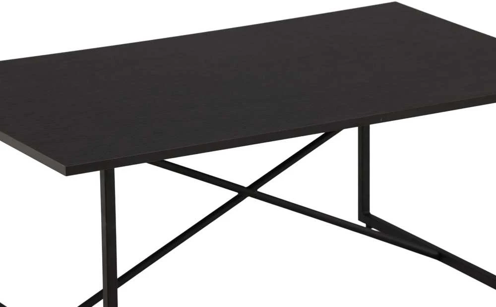 Venture Design Sofos staliukas, Pryor, 70x110 cm, Juodas