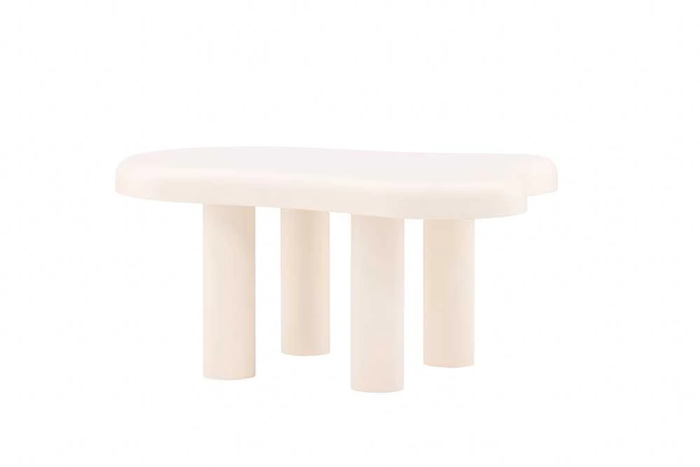 Venture Design Sofos staliukas, Strömstad, 100x71 cm, Balta