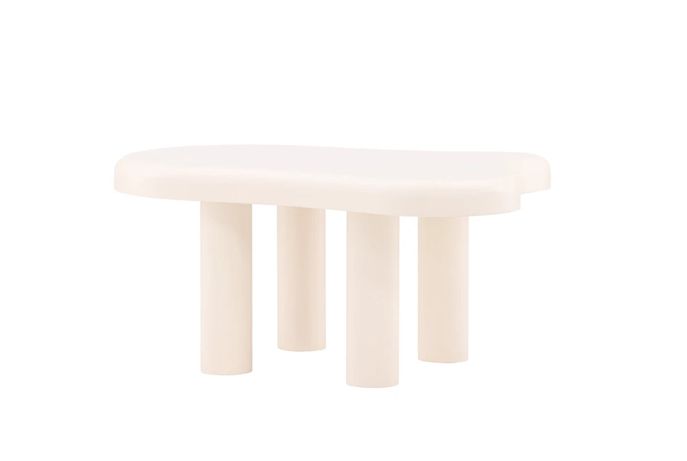 Venture Design Sofos staliukas, Strömstad, 100x71 cm, Balta