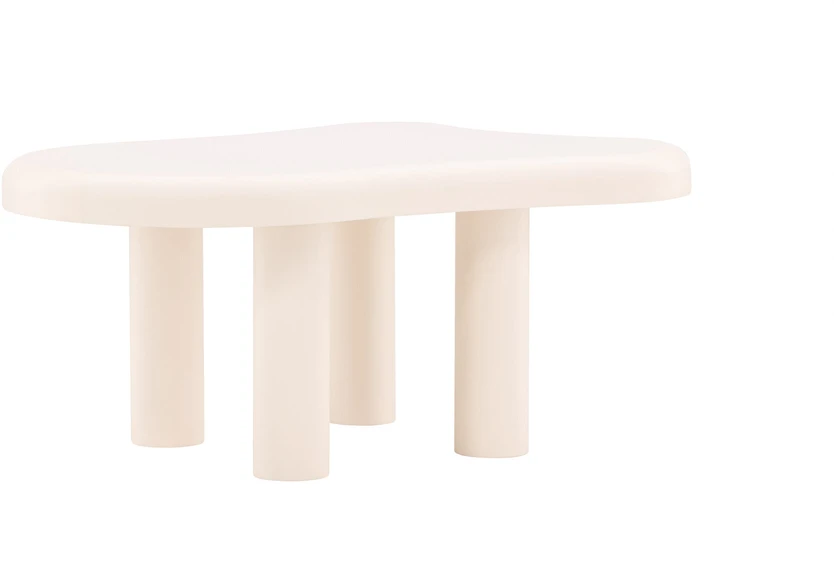 Venture Design Sofos staliukas, Strömstad, 100x71 cm, Balta
