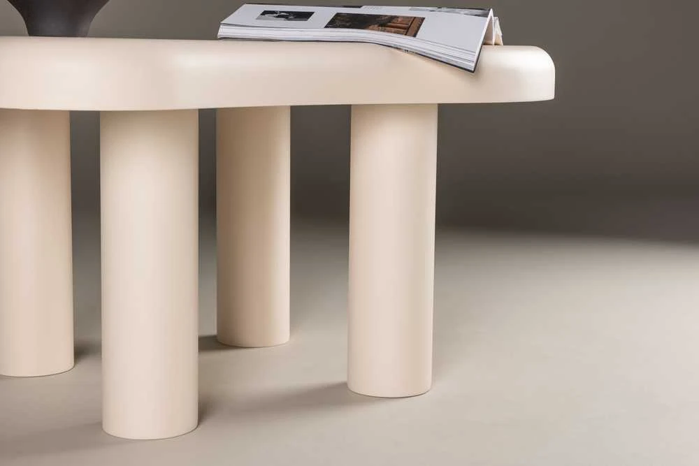 Venture Design Sofos staliukas, Strömstad, 100x71 cm, Balta
