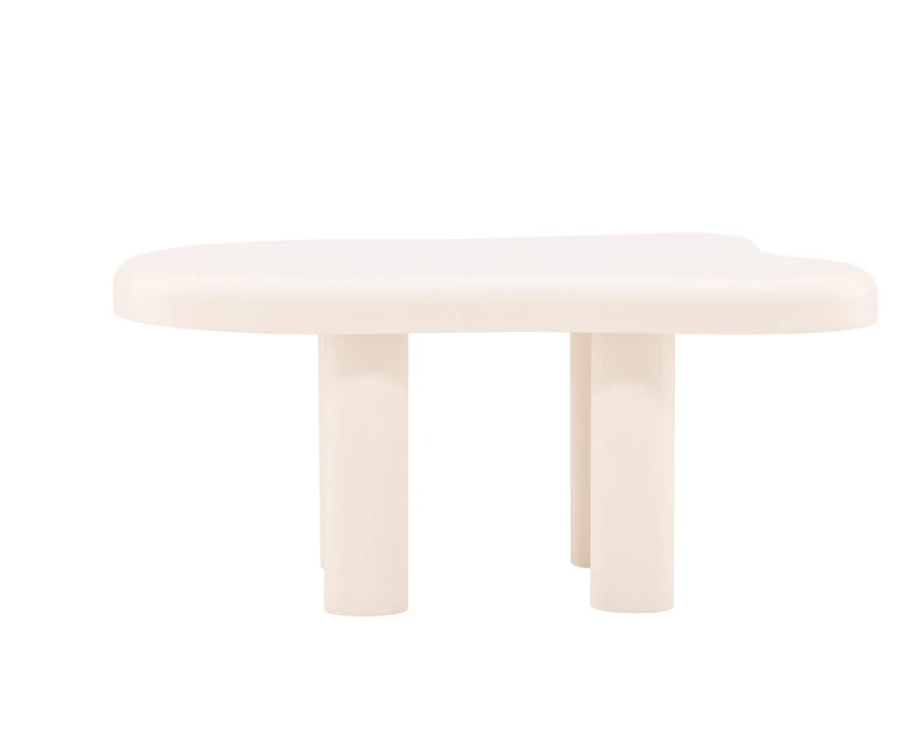 Venture Design Sofos staliukas, Strömstad, 100x71 cm, Balta