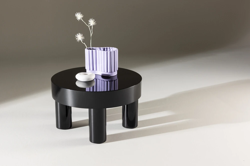 Venture Design Sofos staliukas, Varberg, φ60 cm, Juodas