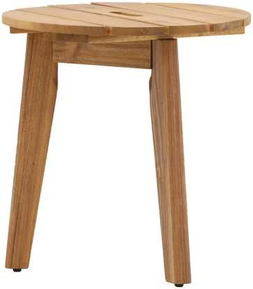 Venture Design Šoninis stalas, Chania, ø 40 cm, Natūrali