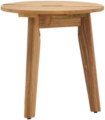 Venture Design Šoninis stalas, Chania, ø 40 cm, Natūrali