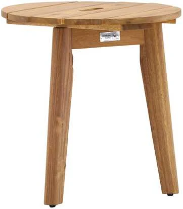 Venture Design Šoninis stalas, Chania, ø 40 cm, Natūrali