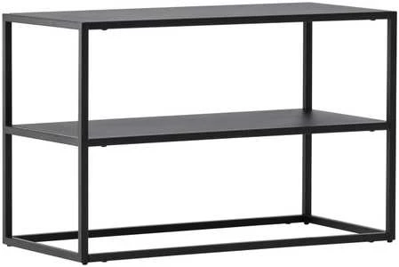 Venture Design Šoninis stalas, Curitiba, 70x33 cm, Juodas