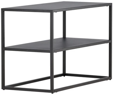 Venture Design Šoninis stalas, Curitiba, 70x33 cm, Juodas