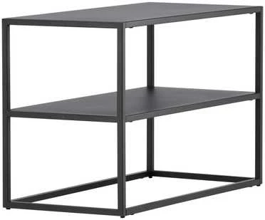 Venture Design Šoninis stalas, Curitiba, 70x33 cm, Juodas