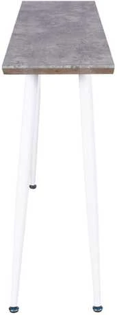 Venture Design Šoninis stalas, Edge, 80x110x30 cm, Balta