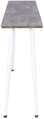 Venture Design Šoninis stalas, Edge, 80x110x30 cm, Balta