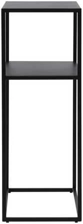 Venture Design Šoninis stalas, Georgetown, 80x30 cm, Juodas