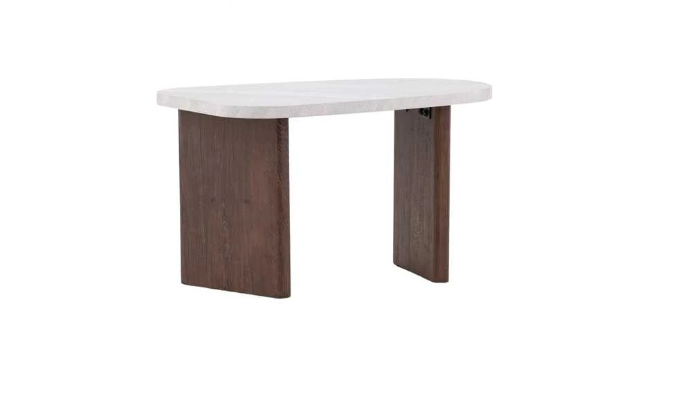 Venture Design Šoninis stalas, Grönvik, 70x45 cm, šviesiai pilka