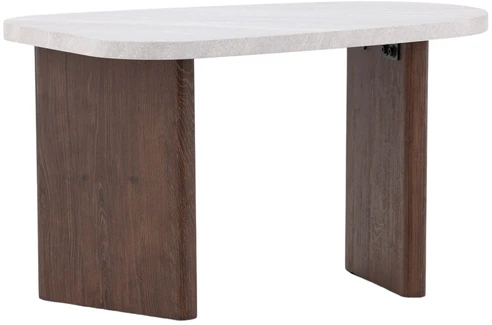 Venture Design Šoninis stalas, Grönvik, 70x45 cm, šviesiai pilka