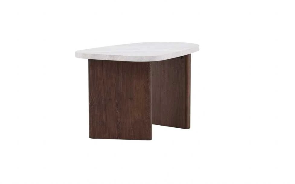 Venture Design Šoninis stalas, Grönvik, 70x45 cm, šviesiai pilka