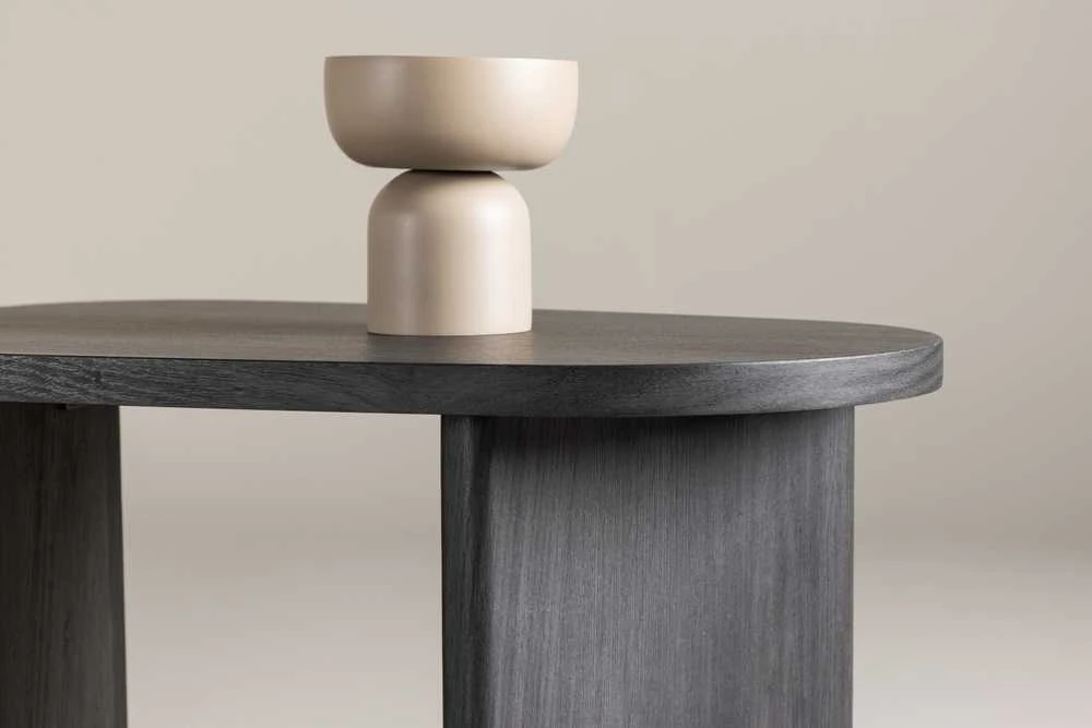 Venture Design Šoninis stalas, Grönvik, 70x45 cm, Juodas