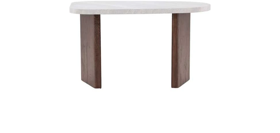 Venture Design Šoninis stalas, Grönvik, 70x45 cm, šviesiai pilka