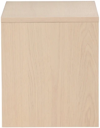 Venture Design Šoninis stalas, Juni, 58x35 cm, balta kalkė