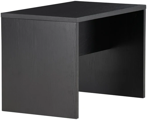 Venture Design Šoninis stalas, Juni, 58x35 cm, Juodas