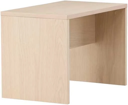 Venture Design Šoninis stalas, Juni, 58x35 cm, balta kalkė