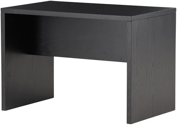 Venture Design Šoninis stalas, Juni, 58x35 cm, Juodas
