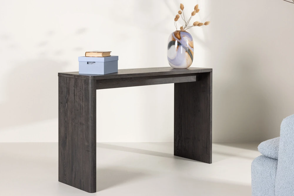 Venture Design Šoninis stalas, Leknes, 120x40 cm, Mocca