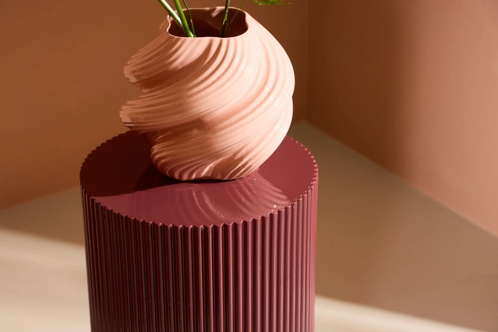 Venture Design Šoninis stalas, Lenox, Bordovas